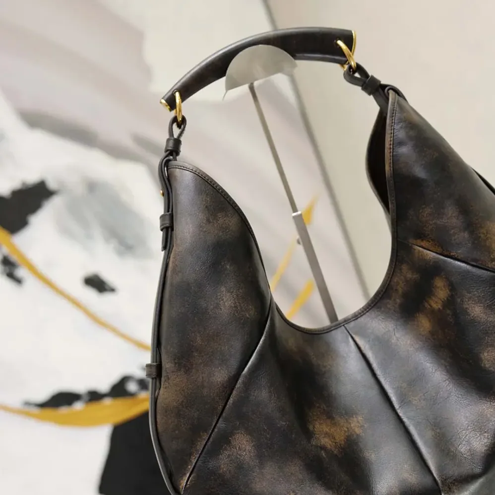 Saint Laurent YSL Mombasa Medium In Vintage Leather for Women Saint Laurent YSL Mombasa Medium In Vintage Leather for Women