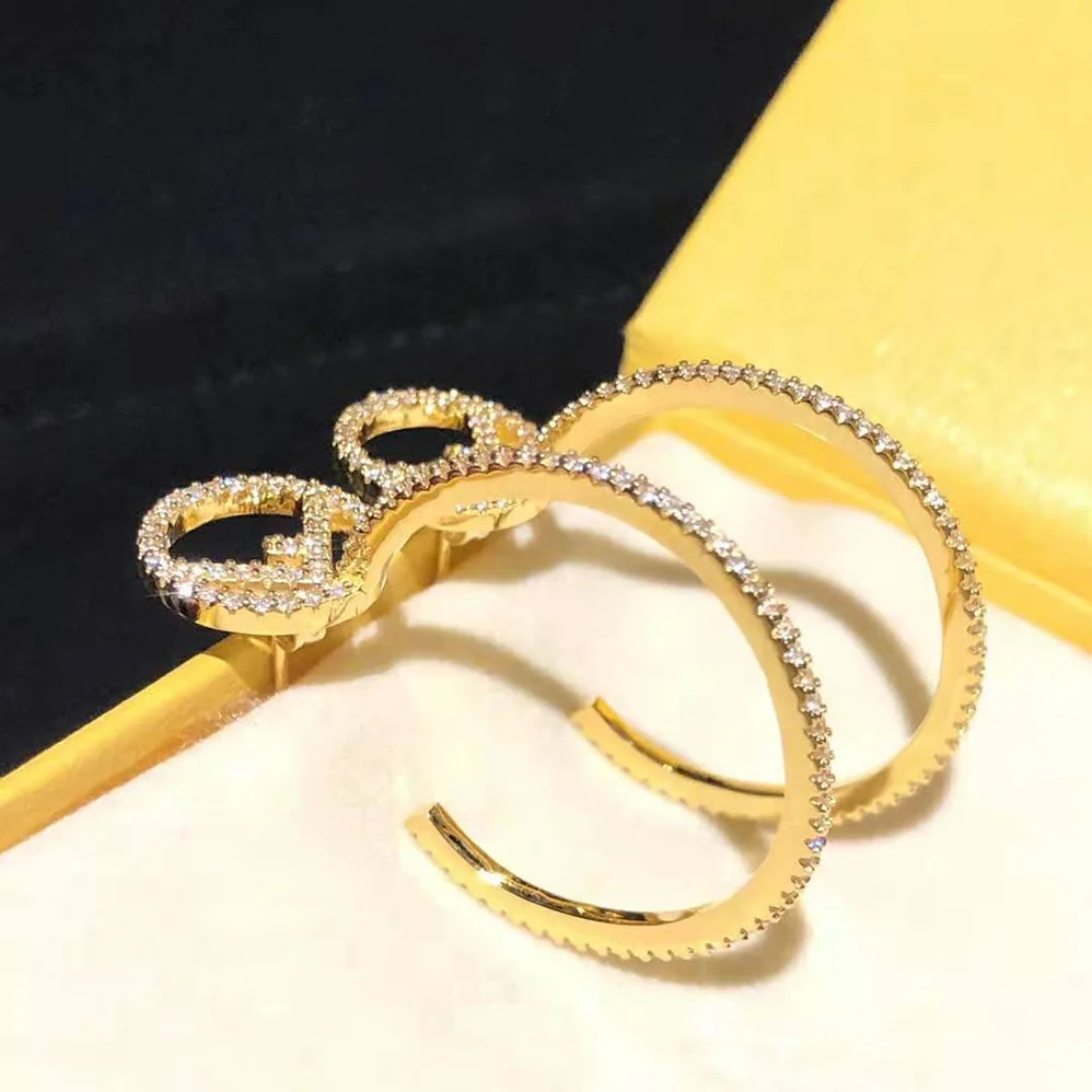 Fendi F is Fendi Earring Gold for Women in color Fendi F is Fendi Earring Gold for Women in color