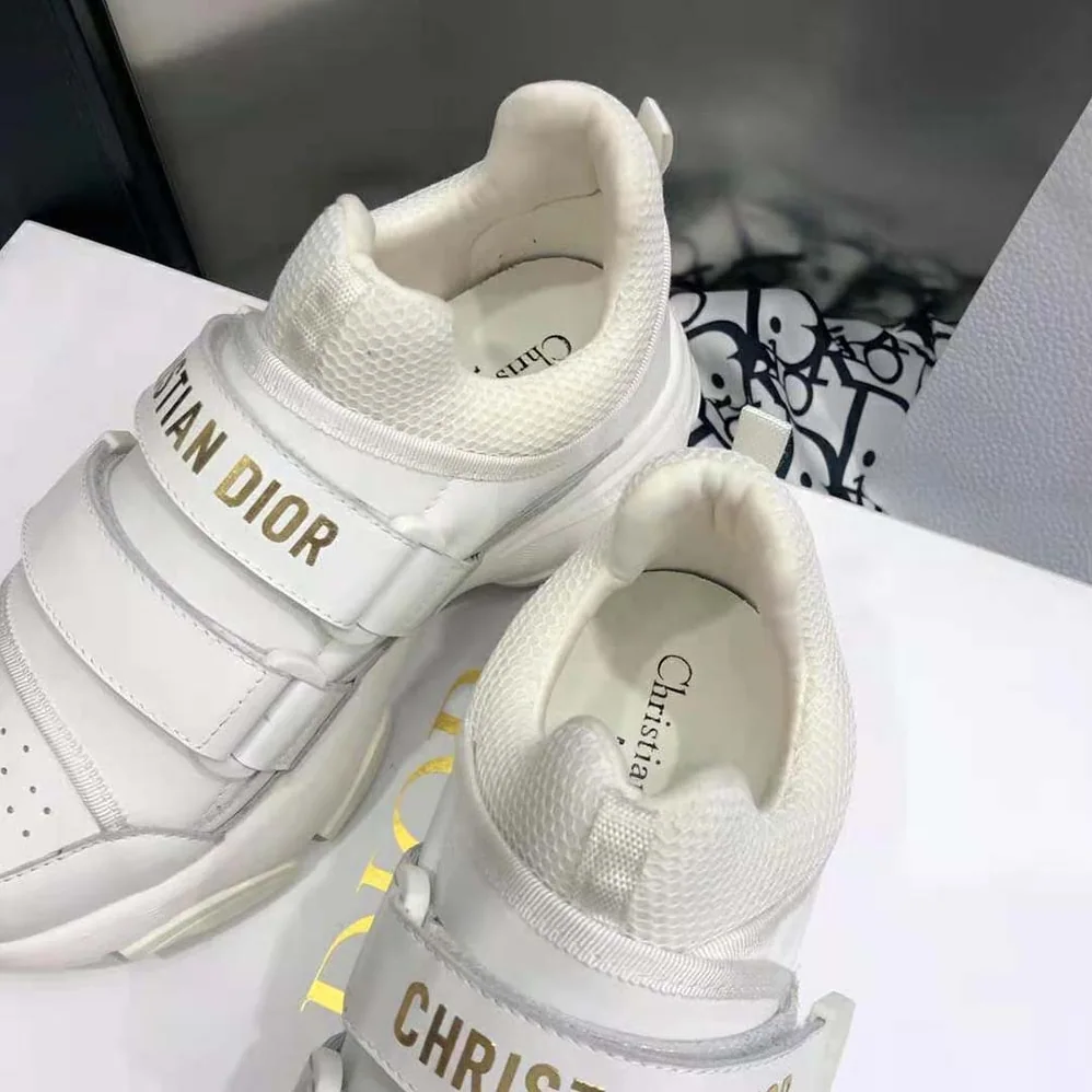 Dior D for Women in wander Sneaker White Calfskin