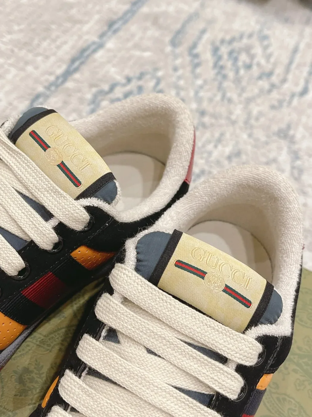 Gucci Lovelight Screener Sneaker Black GG Shoes