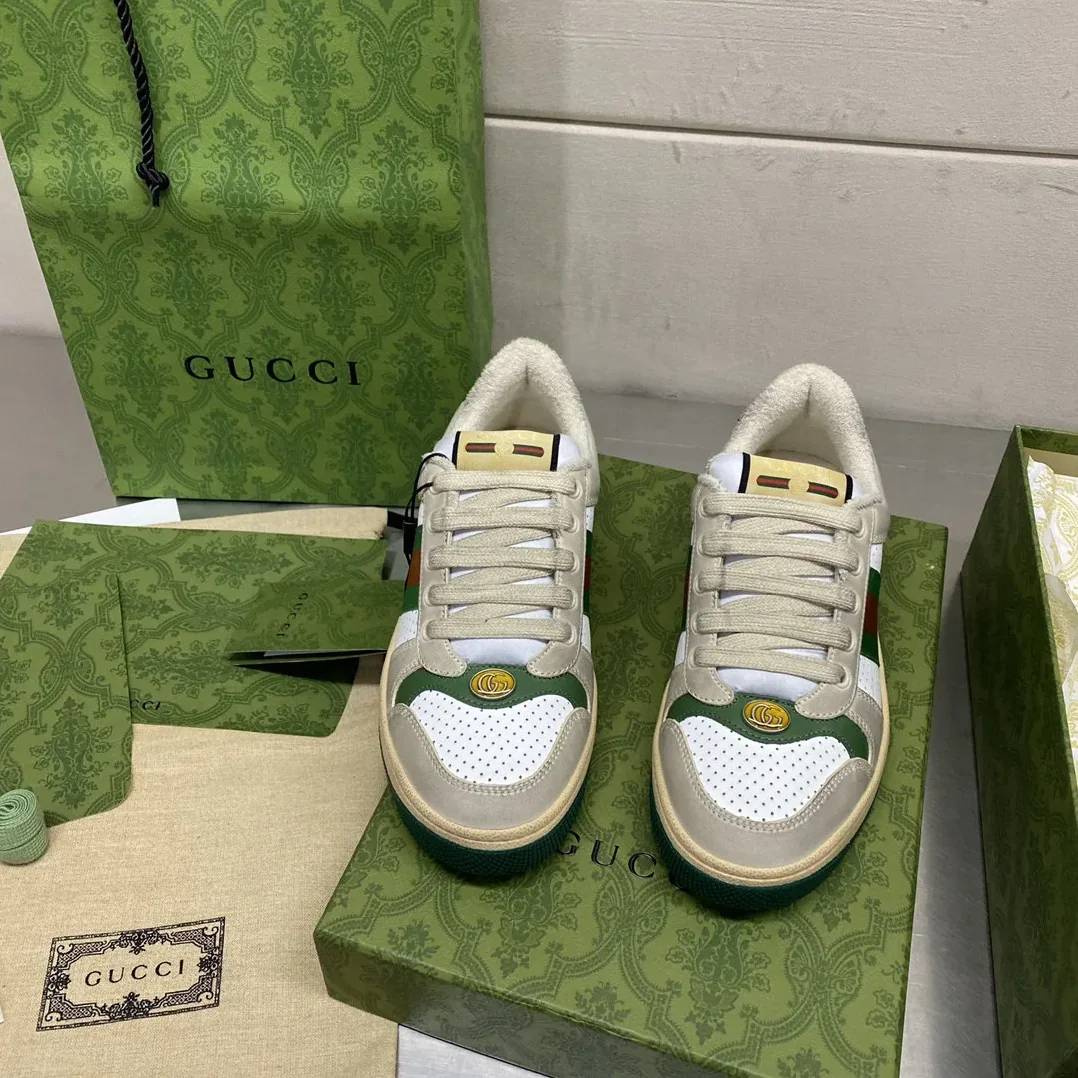 Gucci Screener GG Sneaker Light Grey Gucci Screener GG Sneaker Light Grey