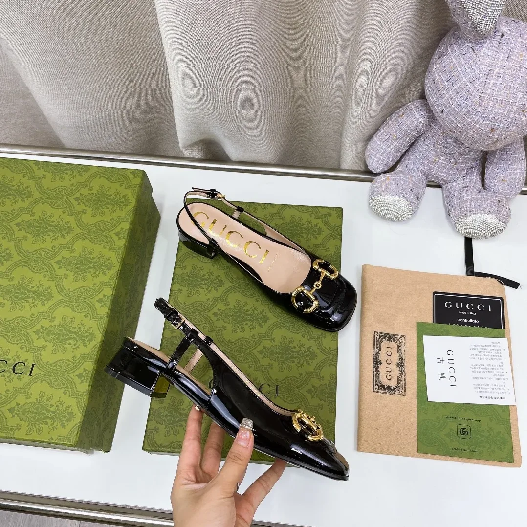 Gucci Slingback With Horsebit Black for Women