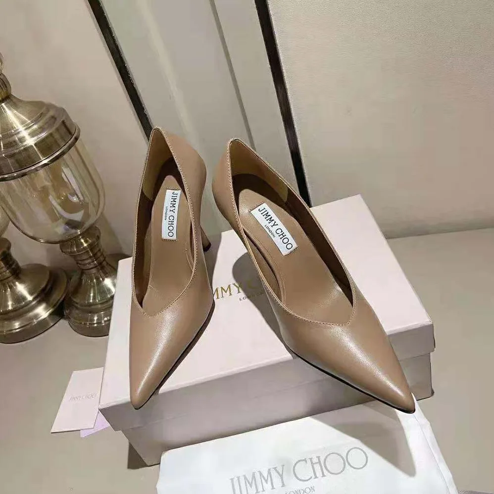 Jimmy Choo Maryanne 100 Biscuit Calf Leather Pointed for Women in Toe Pumps Jimmy Choo Maryanne 100 Biscuit Calf Leather Pointed for Women in Toe Pumps