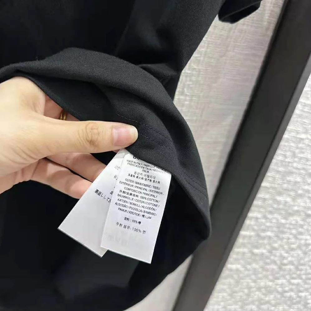 Burberry Prorsum Label Cotton T-shirt for Men in Black