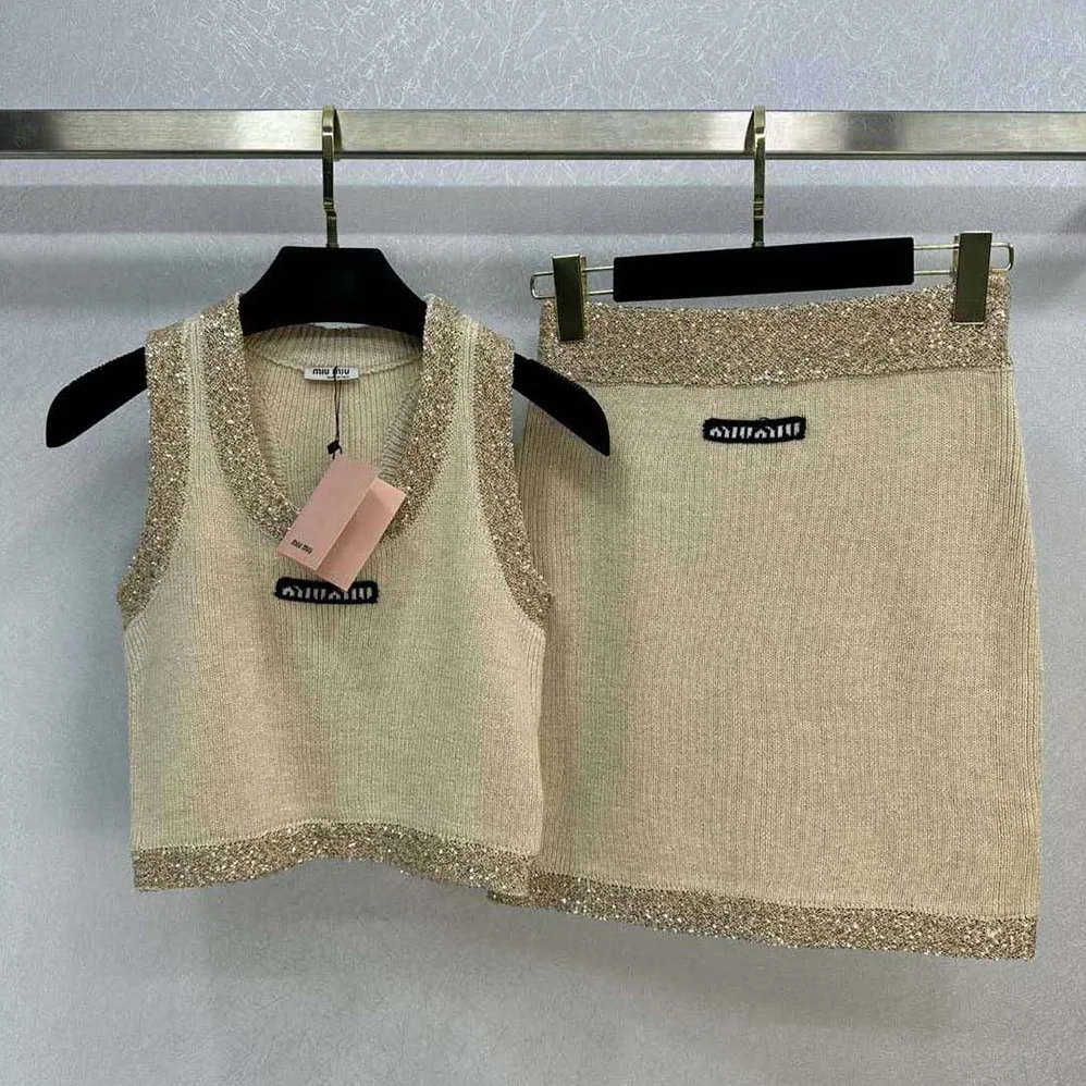 Miu Miu Silk Knit Top-Beige MMV155_13Q1_F0061 for Women Miu Miu Silk Knit Top-Beige MMV155_13Q1_F0061 for Women