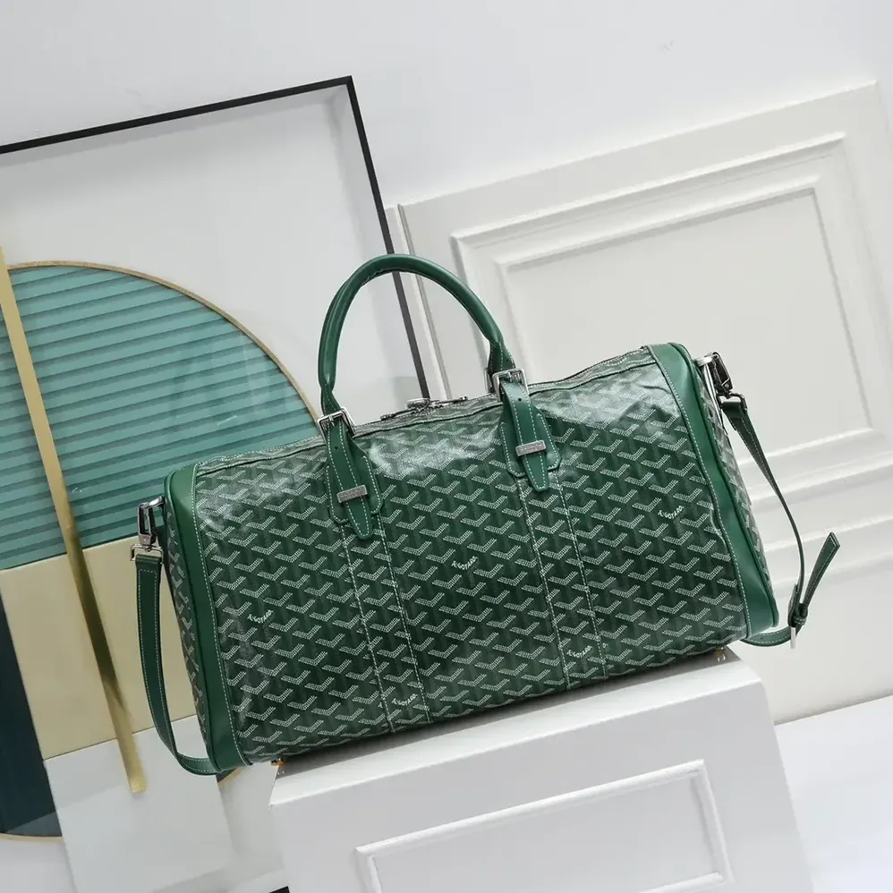 Goyard Boston 50 Bag for Unisex in Green Goyard Boston 50 Bag for Unisex in Green