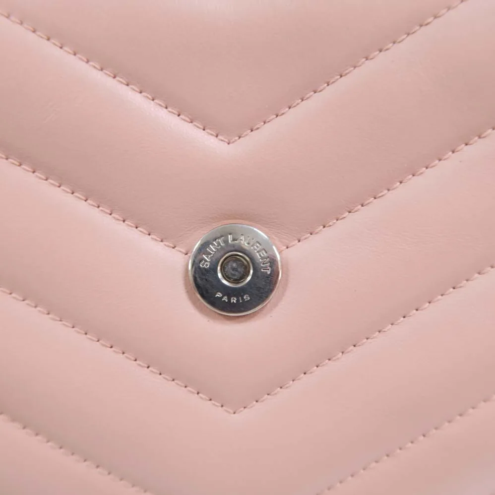 Saint Laurent YSL Loulou Small Matelasse Y Leather for Women in Pink Saint Laurent YSL Loulou Small Matelasse Y Leather for Women in Pink