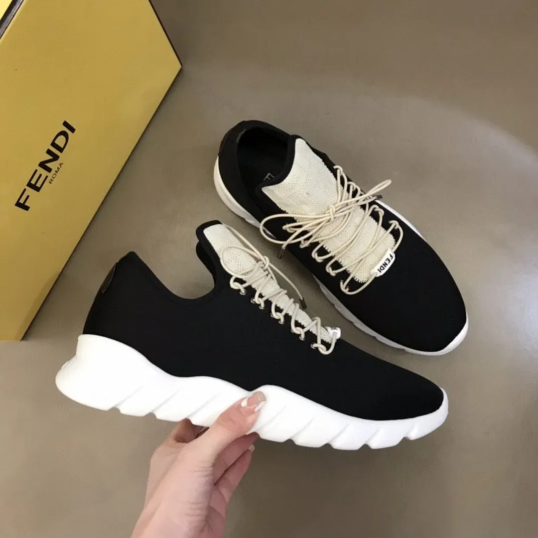 Fendi Force Low Tops Sneakers Black