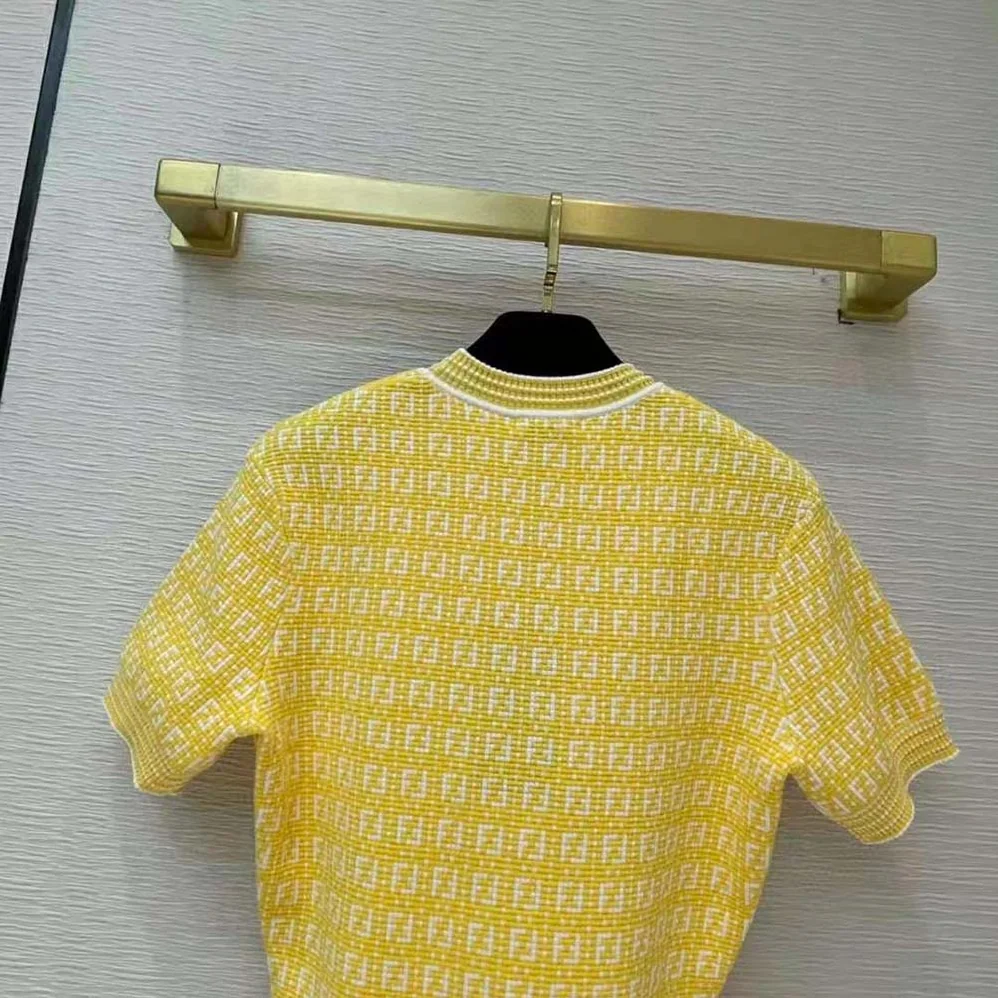 Fendi Orange Viscose Sweater for Women