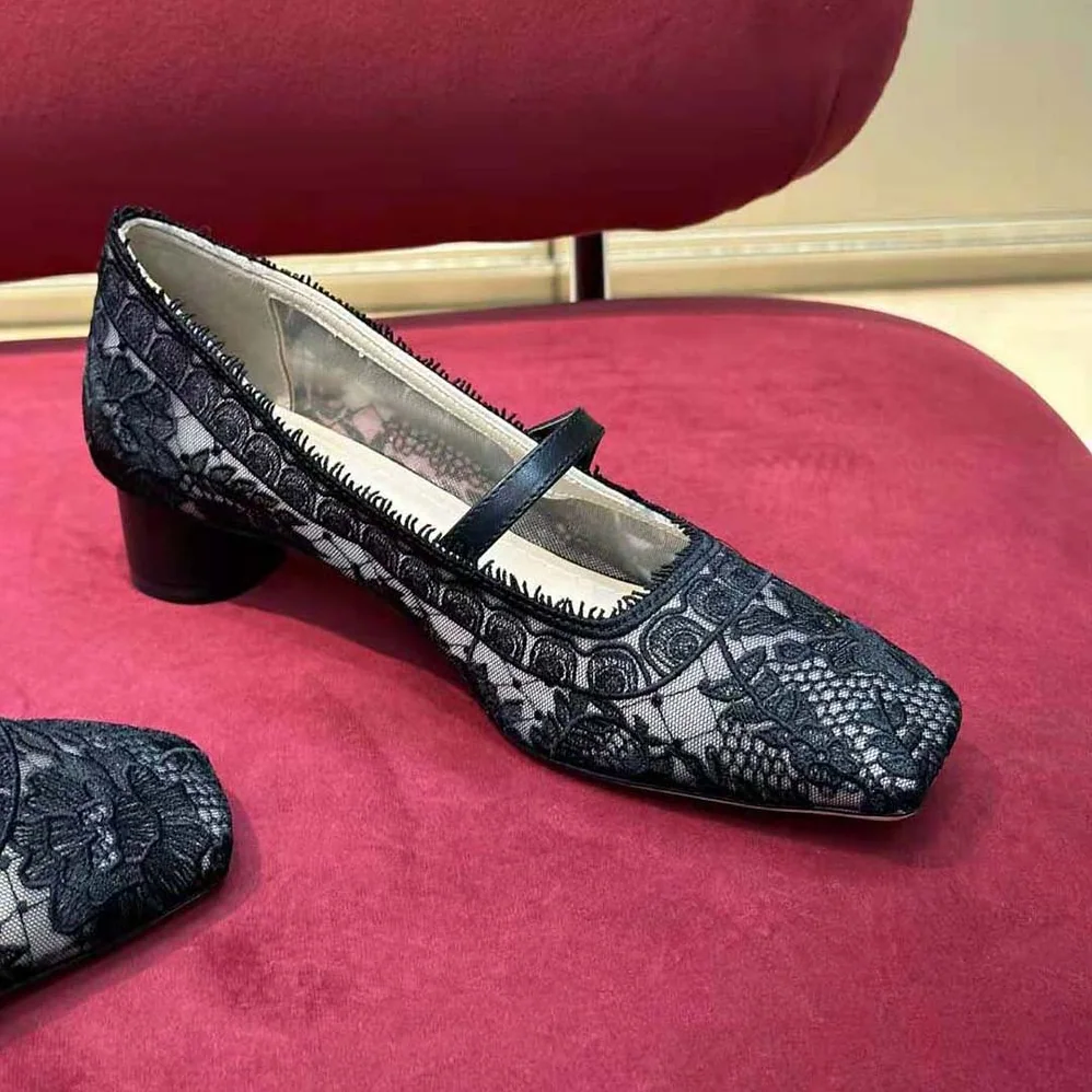 Dior D-Grace Ballet Pump Black Transparent Mesh and Lambskin for Women Dior D-Grace Ballet Pump Black Transparent Mesh and Lambskin for Women