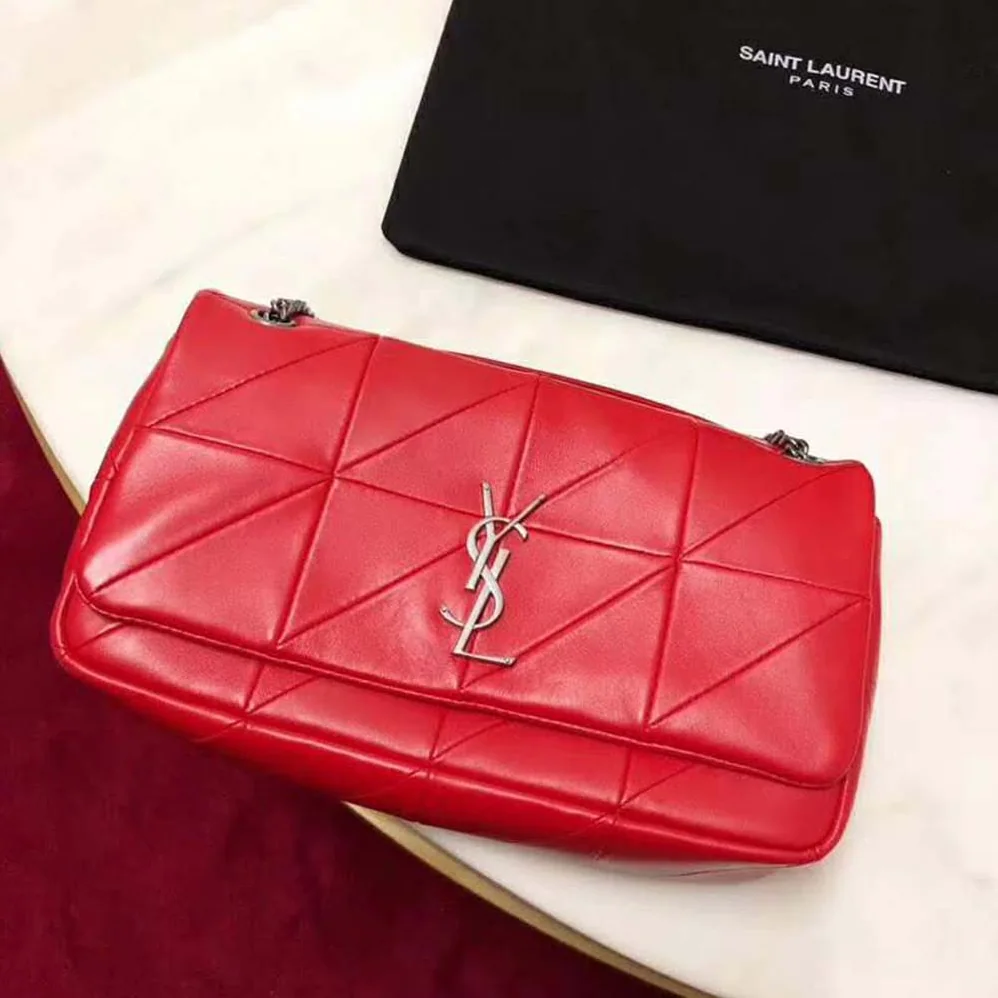 Saint Laurent YSL Jamie Medium “Carre Rive Gauche” Lambskin for Women Saint Laurent YSL Jamie Medium “Carre Rive Gauche” Lambskin for Women