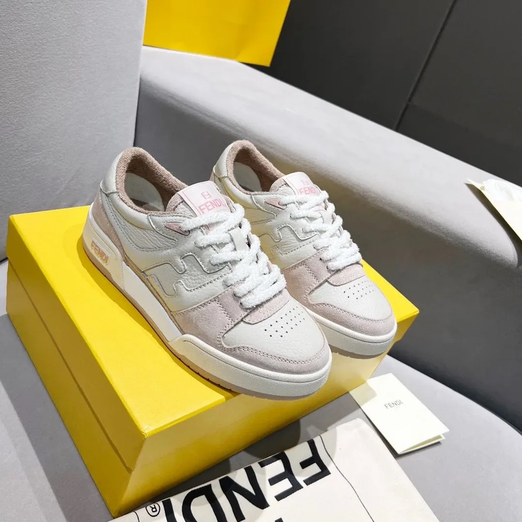 Fendi FD Match Low Tops Sneakers Light Pink 8E8252AHH2F1FHT Fendi FD Match Low Tops Sneakers Light Pink 8E8252AHH2F1FHT