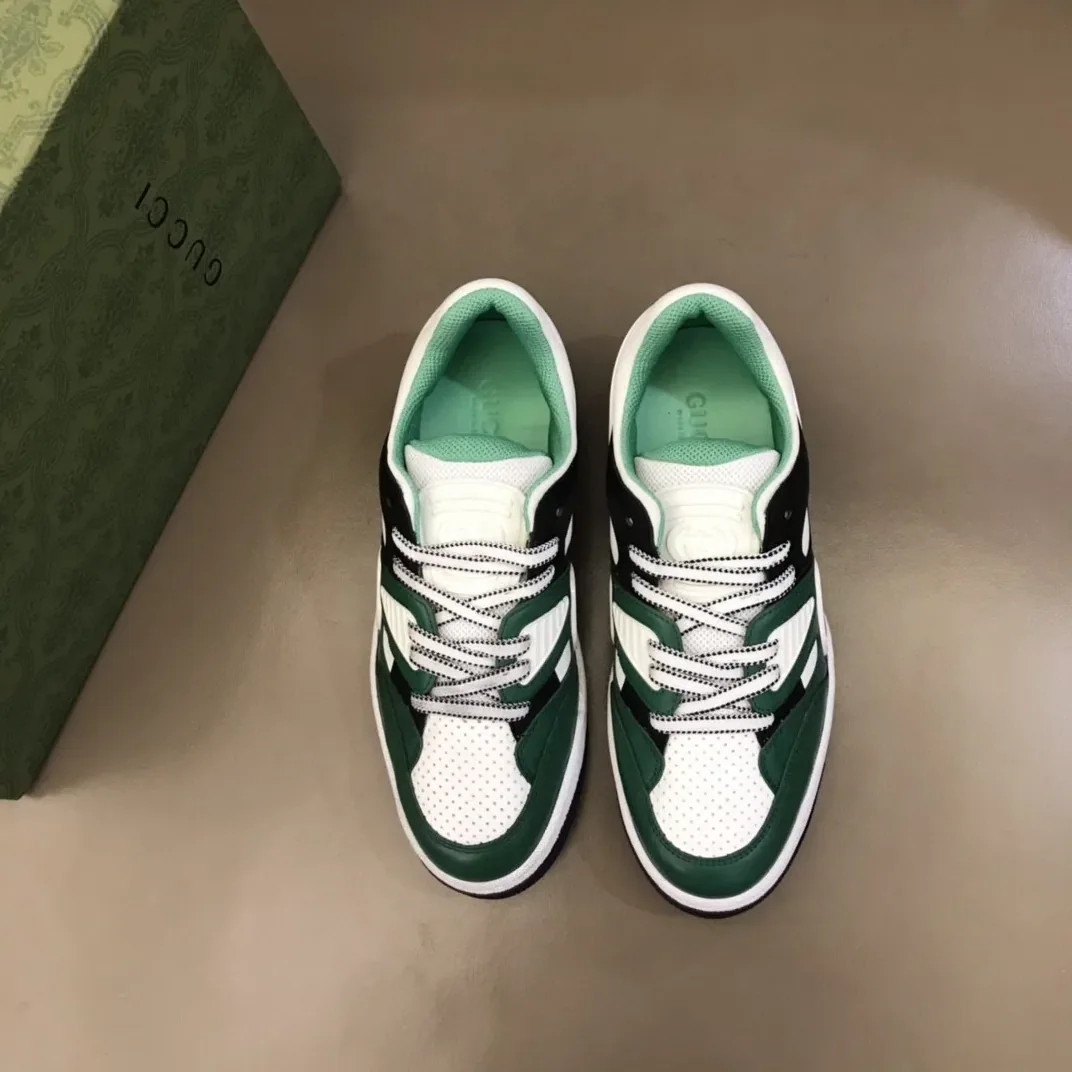 Gucci Basket Sneaker Dark Green for Men