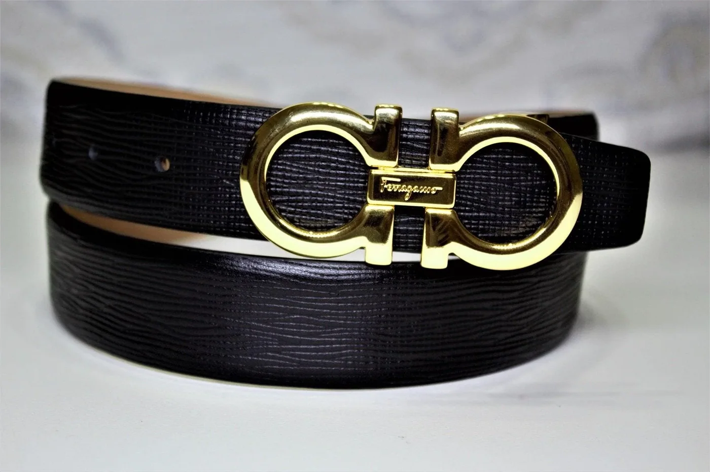 Black Adjustable Belt