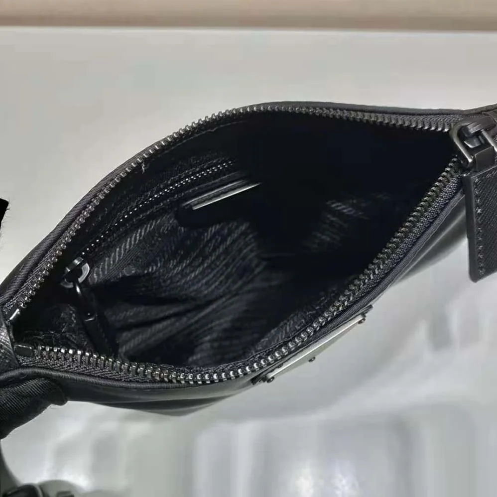 Prada Re-Nylon and Saffiano Leather Shoulder Bag for Men
