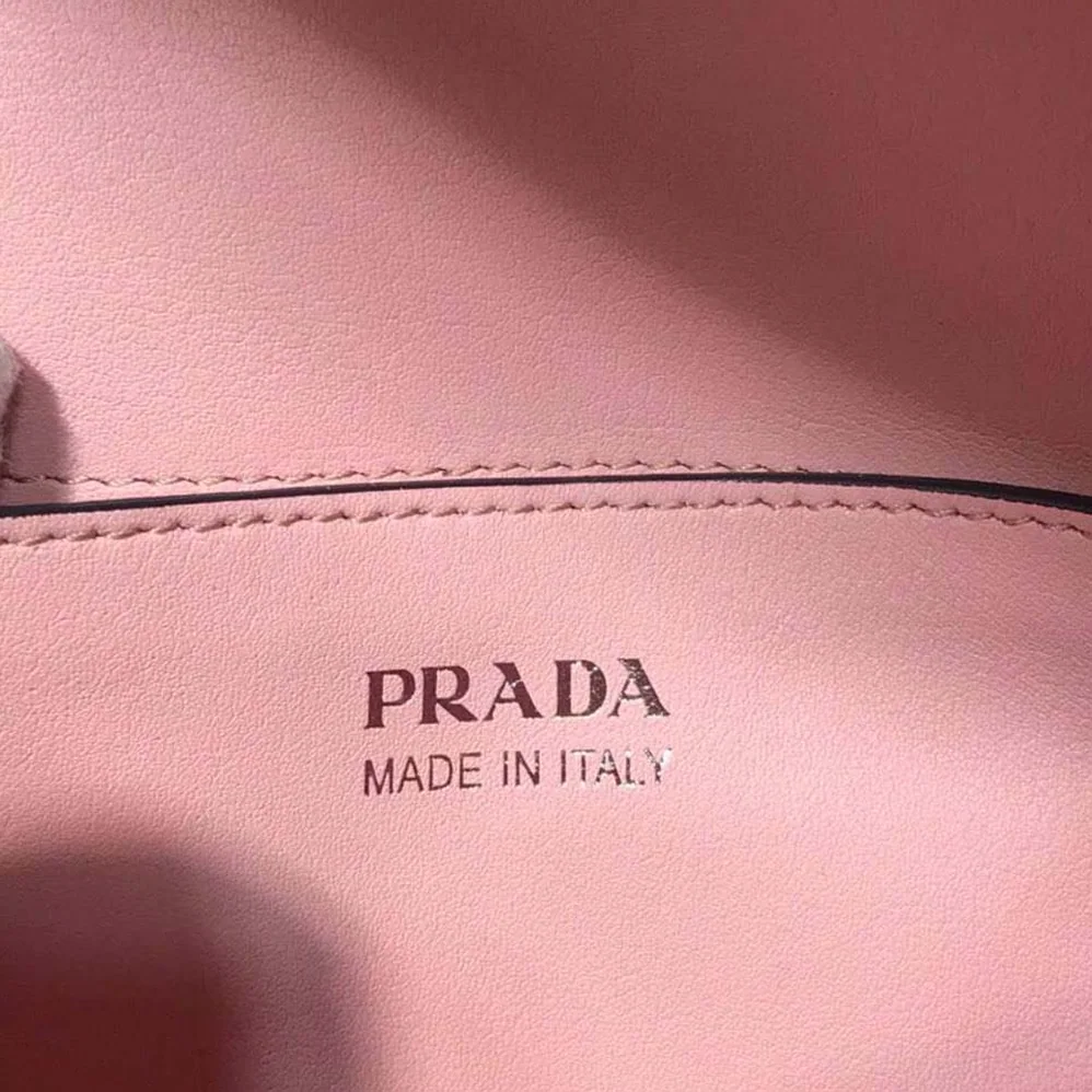 Prada Monochrome Saffiano Leather Bag for Women in Pink Prada Monochrome Saffiano Leather Bag for Women in Pink