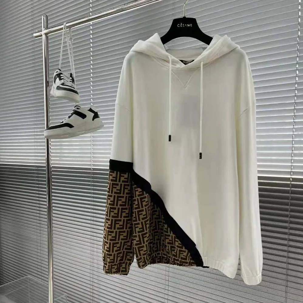 Fendi White Jersey Sweatshirt-FAF681AN67F1KRQ for Men
