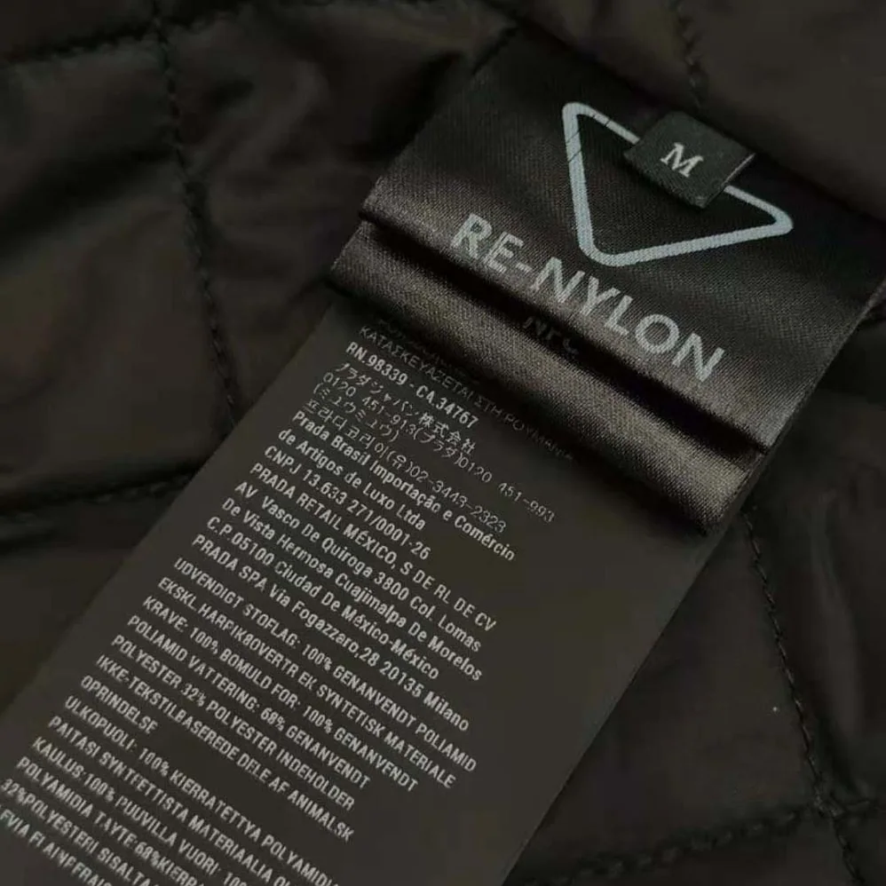 Prada Re-Nylon Shirt with the Iconic Triangle Logo for Men