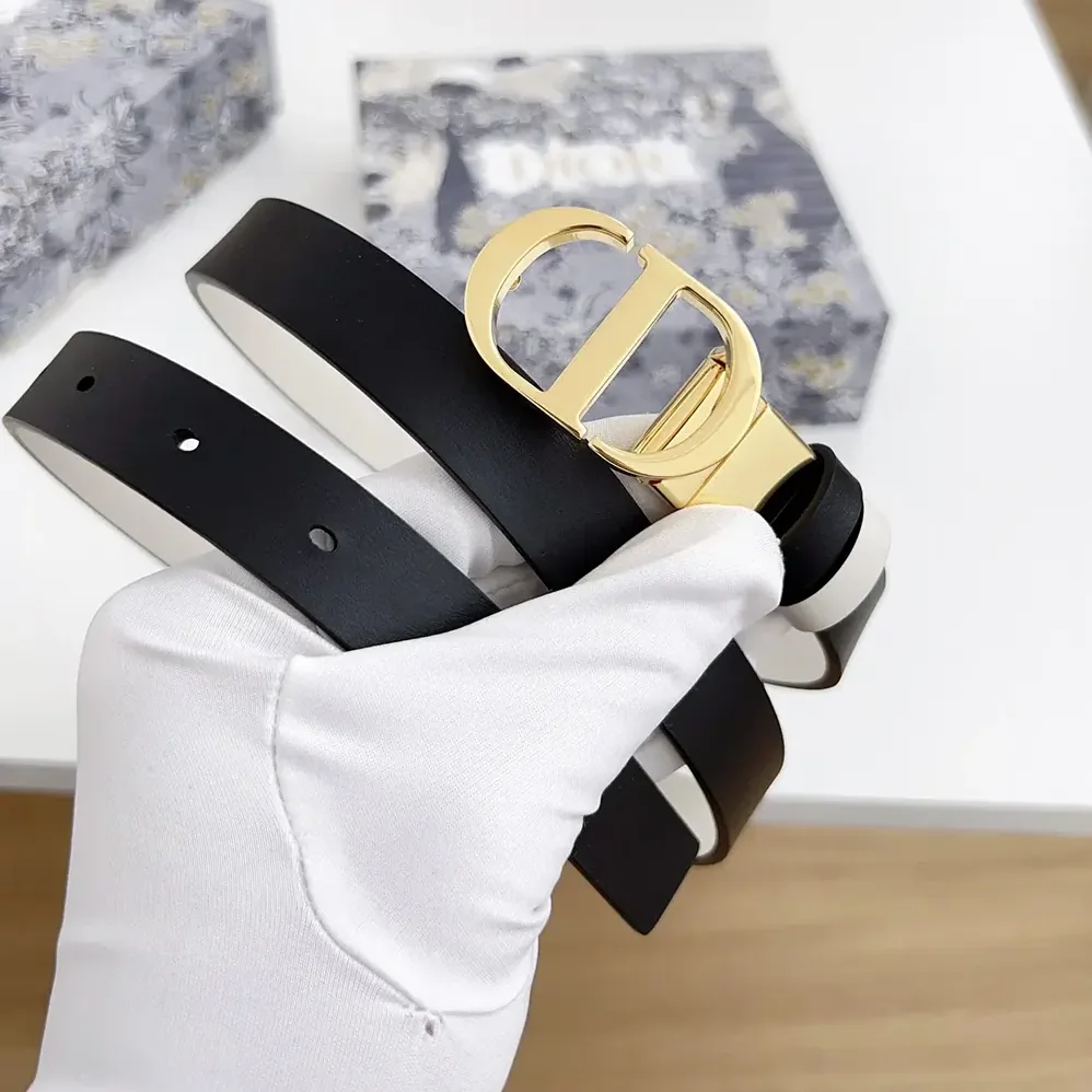 Dior 30 Montaigne Reversible Belt Black and Latte Smooth Calfskin 20 MM for Women Dior 30 Montaigne Reversible Belt Black and Latte Smooth Calfskin 20 MM for Women