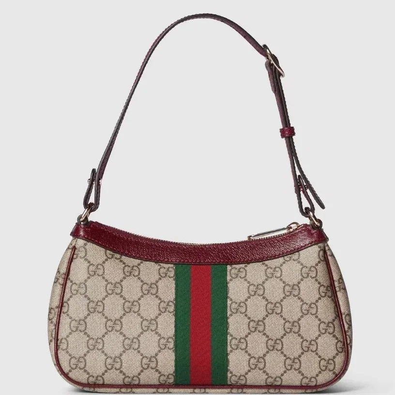 Gucci Ophidia Small Shoulder Bag in Beige/ Brown Gold Hardware Gucci Ophidia Small Shoulder Bag in Beige/ Brown Gold Hardware