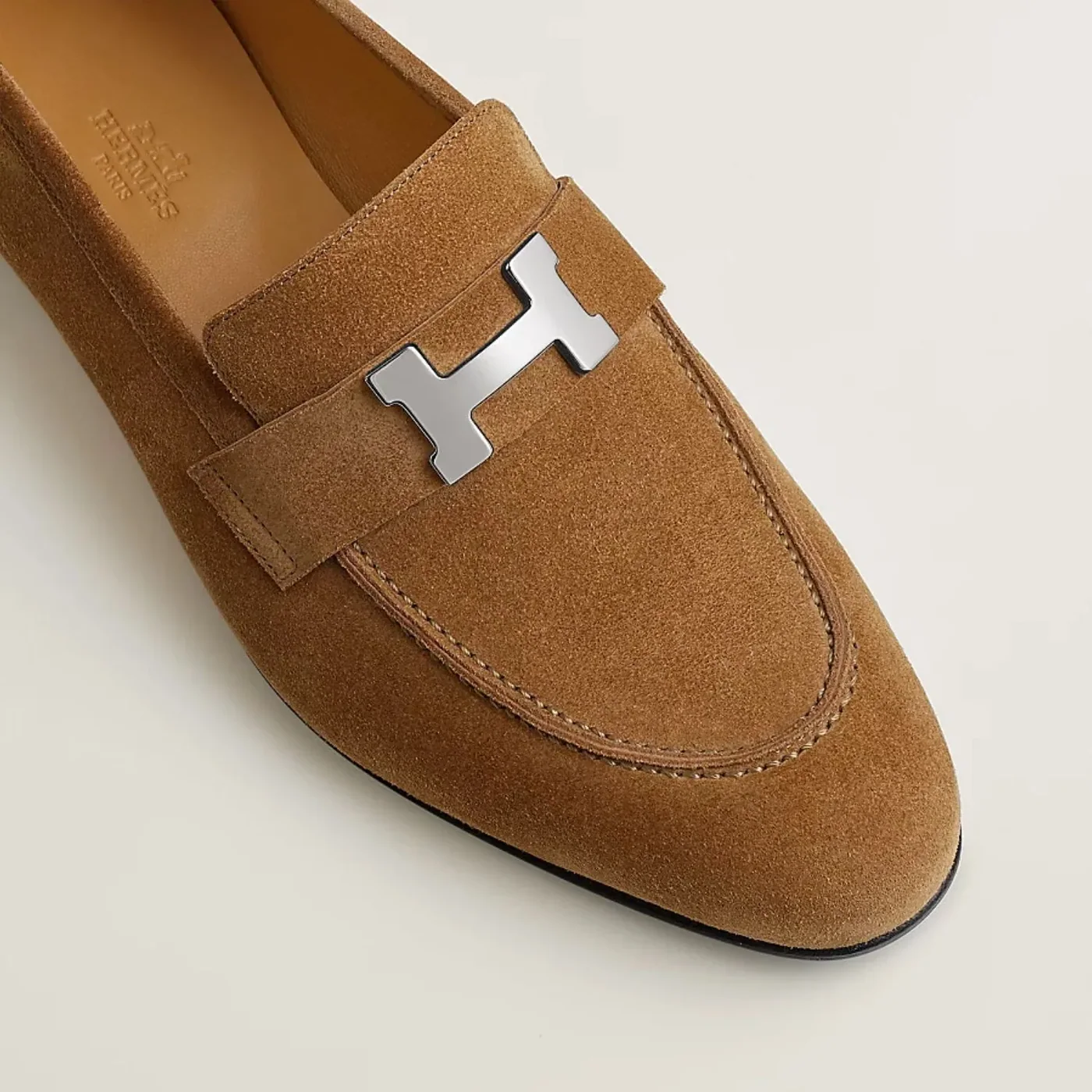 Hermes Paris Loafers Brown Hermes Paris Loafers Brown