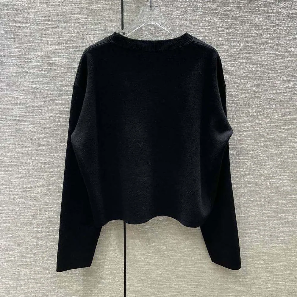 Loewe Anagram Sweater in Wool for Women in Black