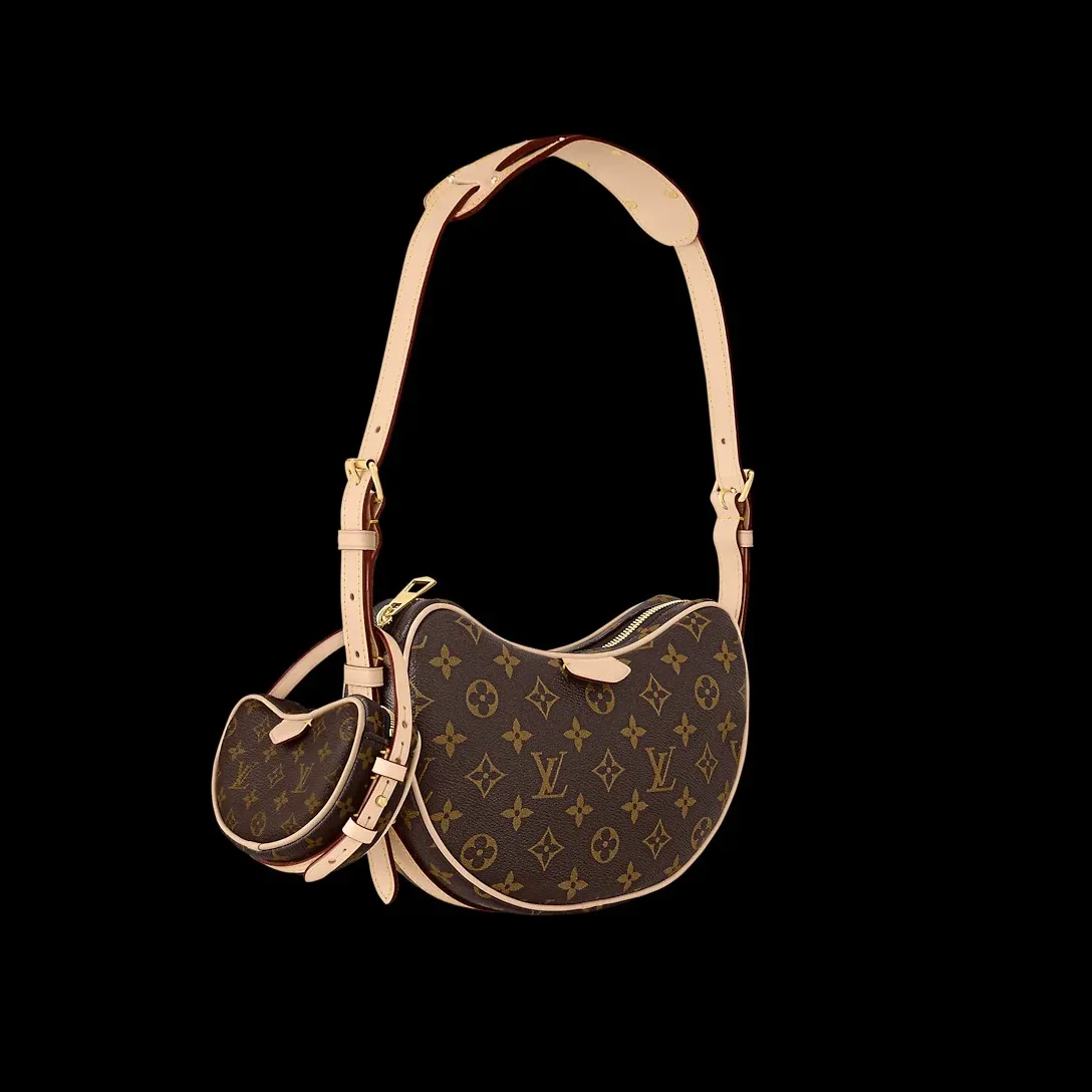Louis Vuitton Croissant MM Bag - / 9.8 Inches Louis Vuitton Croissant MM Bag - / 9.8 Inches