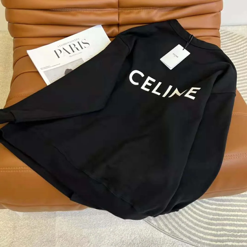 Celine Oversized Celine Cardigan in Cotton Fleece for Women Celine Oversized Celine Cardigan in Cotton Fleece for Women