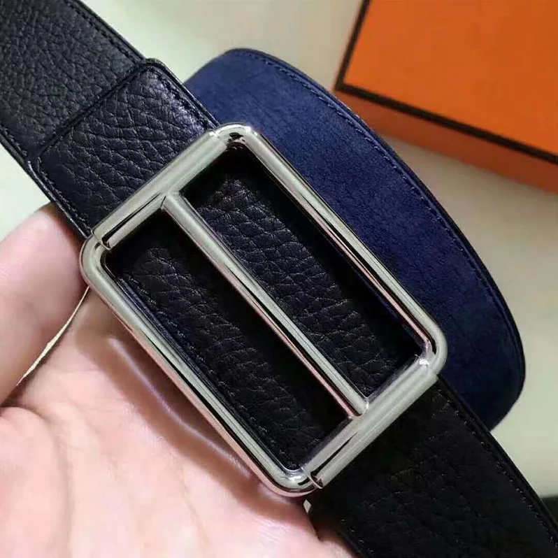 Hermes H Rouleau Belt Buckle & Reversible Leather Strap 32 mm for Men