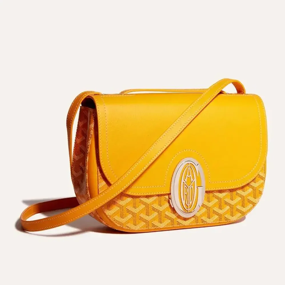 Goyard 233 Bag for Unisex in Yellow