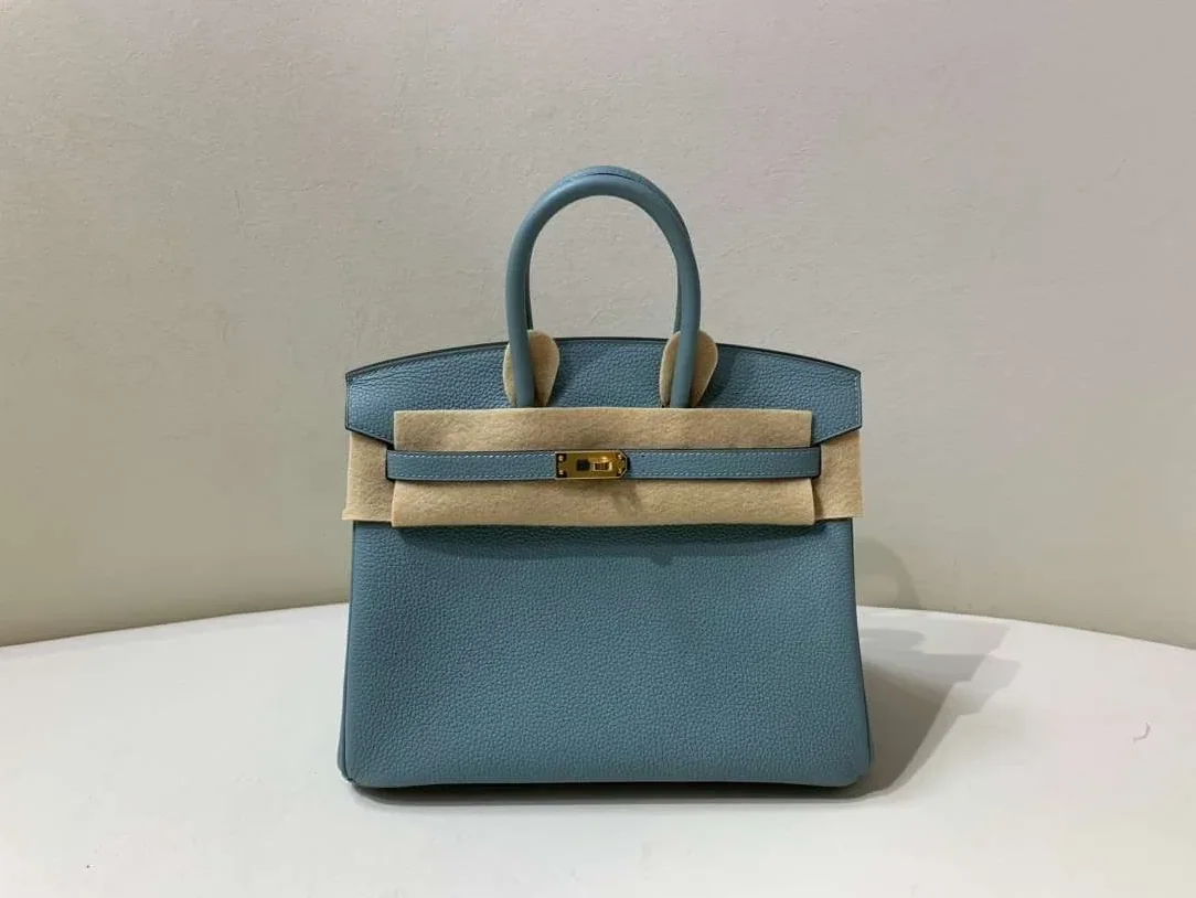 Hermes Birkin 25 Beton Togo Jade Green / Hermes Birkin 25 Beton Togo Jade Green /