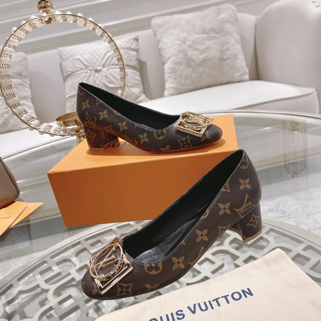 Louis Vuitton Madeleine Pump Brown / Louis Vuitton Madeleine Pump Brown /