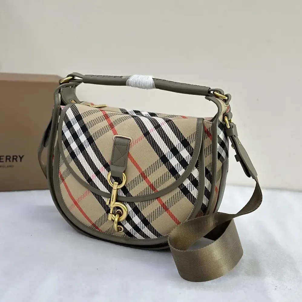 Burberry Small B Clip Messenger Bag for Women