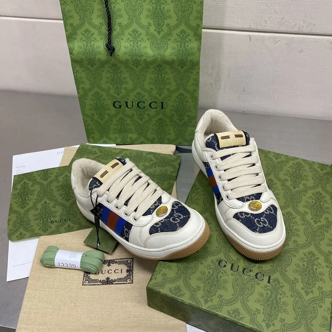 Gucci Screener GG Sneaker White