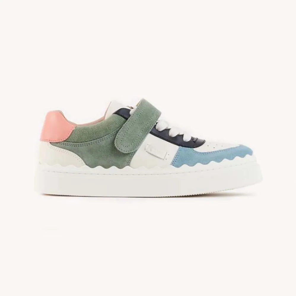 Chloe Lauren Sneaker with Strap for Women in Blue Chloe Lauren Sneaker with Strap for Women in Blue