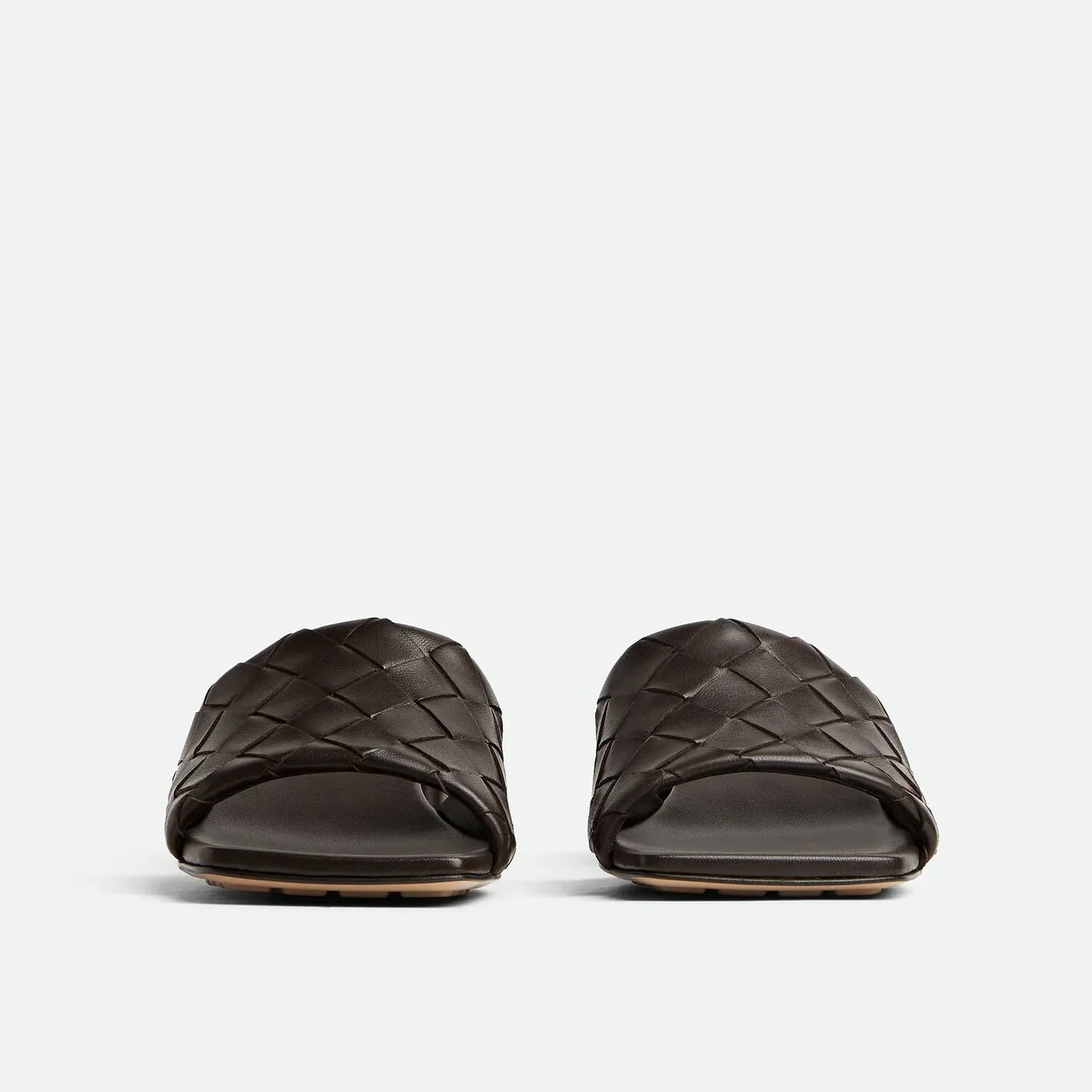 Bottega Veneta Parco Mule Mid Heel Fondant Bottega Veneta Parco Mule Mid Heel Fondant