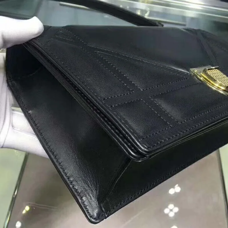 Dior Diorama Lambskin Bag for Women in Black