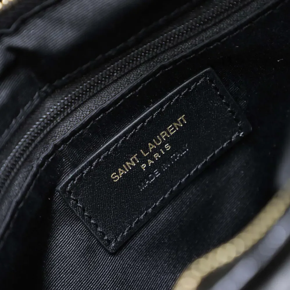 Saint Laurent YSL Calypso Small Pouch in Lambskin for Women