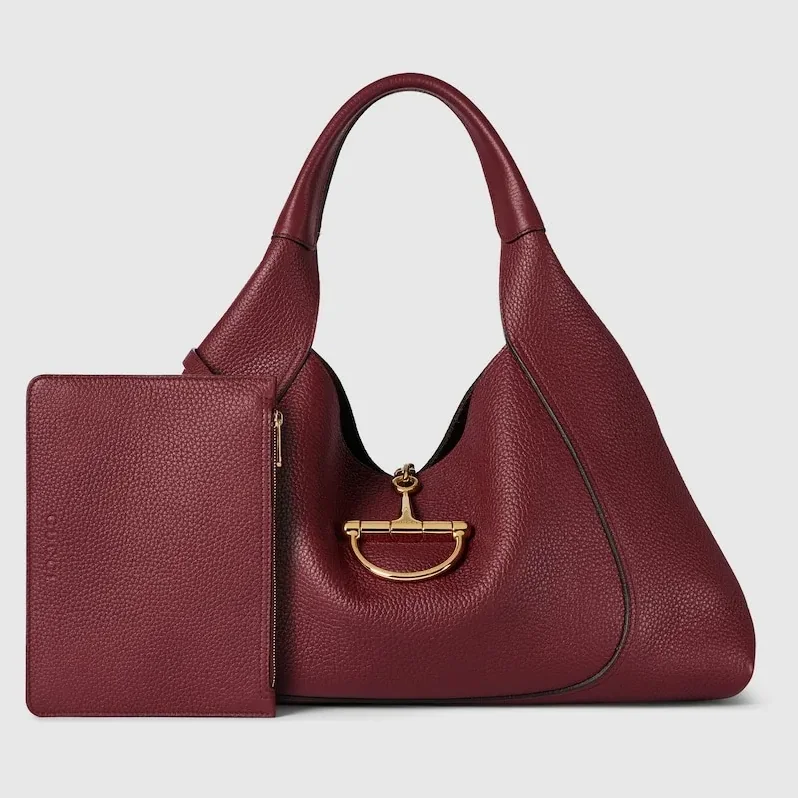 Gucci Softbit Maxi Shoulder Bag Rosso Ancora Red / Gucci Softbit Maxi Shoulder Bag Rosso Ancora Red /