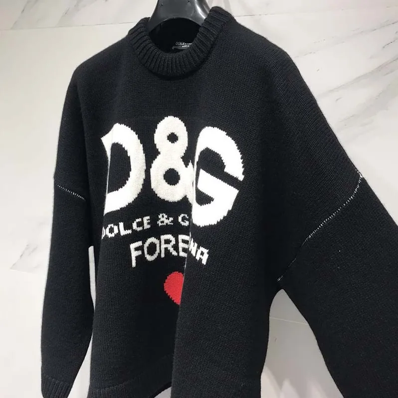 Dolce Gabbana D&G Cashmere Knit for Women in Black