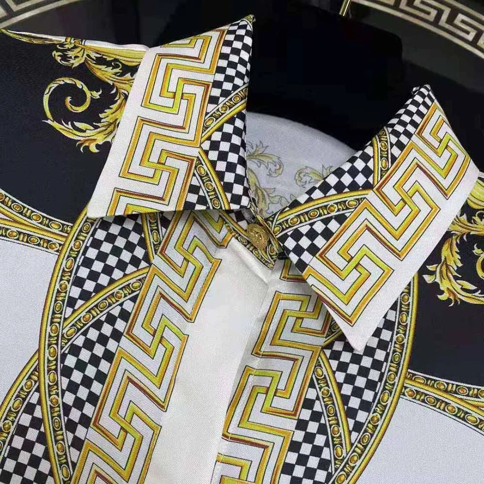 Versace La Coupe Des Dieux Silk Shirt for Women