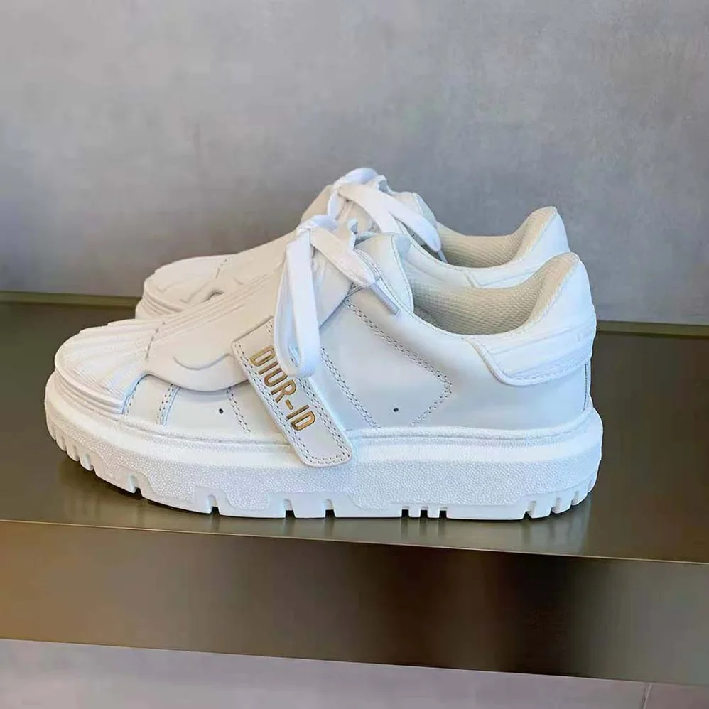 Dior Dior-Id Sneaker White Rubber and Calfskin for Women