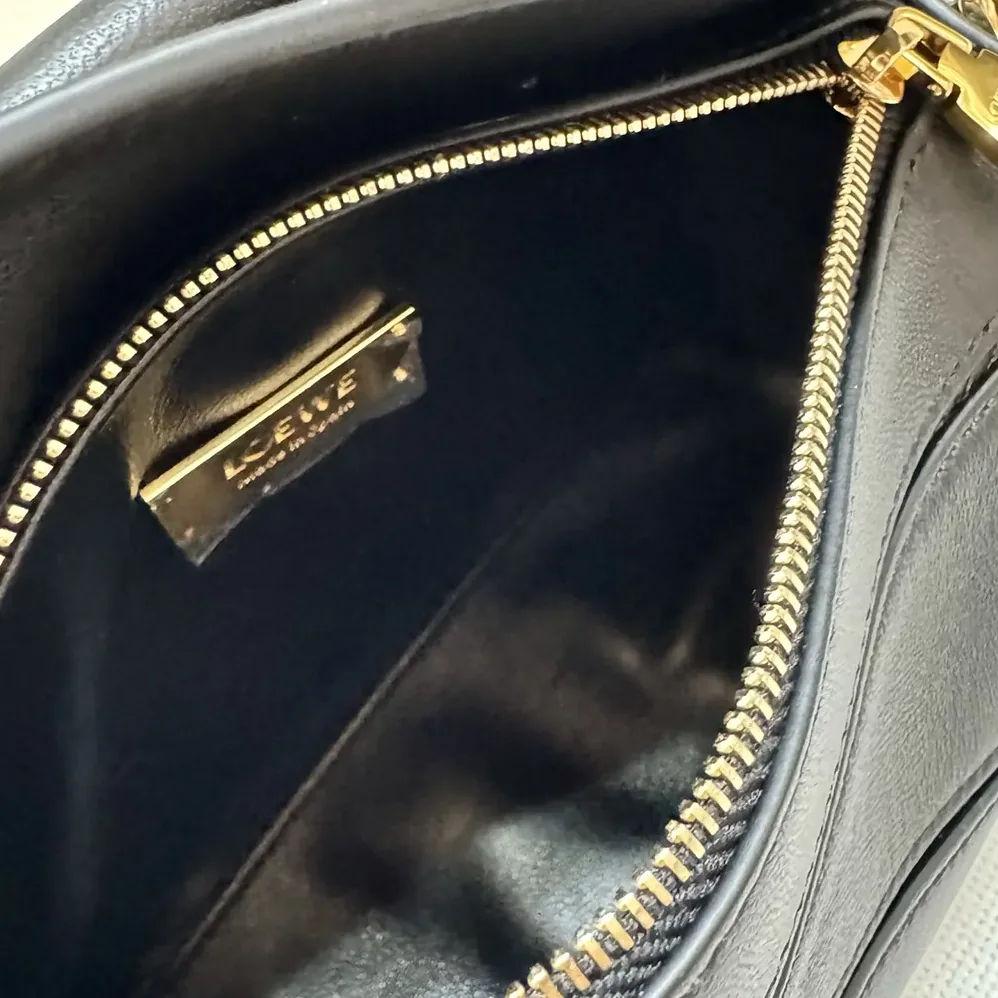 Loewe Small Featherlight Puzzle Bag in Nappa Lambskin for Unisex in Black