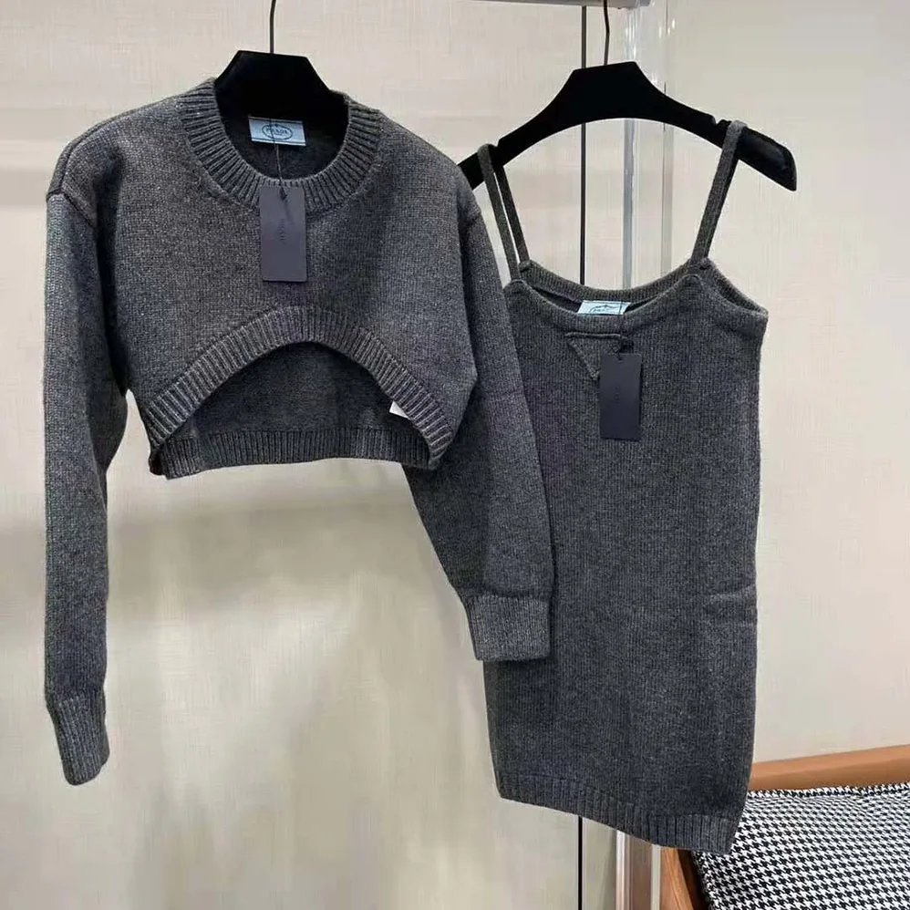 Prada Cashmere and Wool Sweater for Women in Silver
