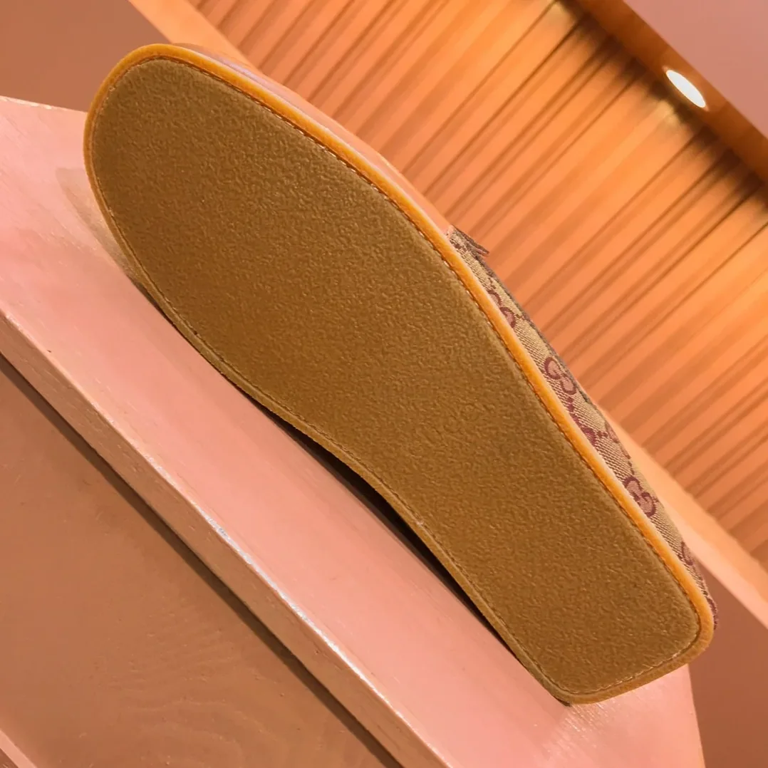 Gucci Loafer With Interlocking GG Horsebit In Brown for Men
