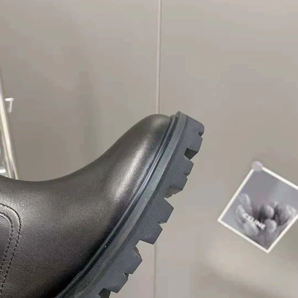 Celine Margaret High Boot in Calfskin for Women