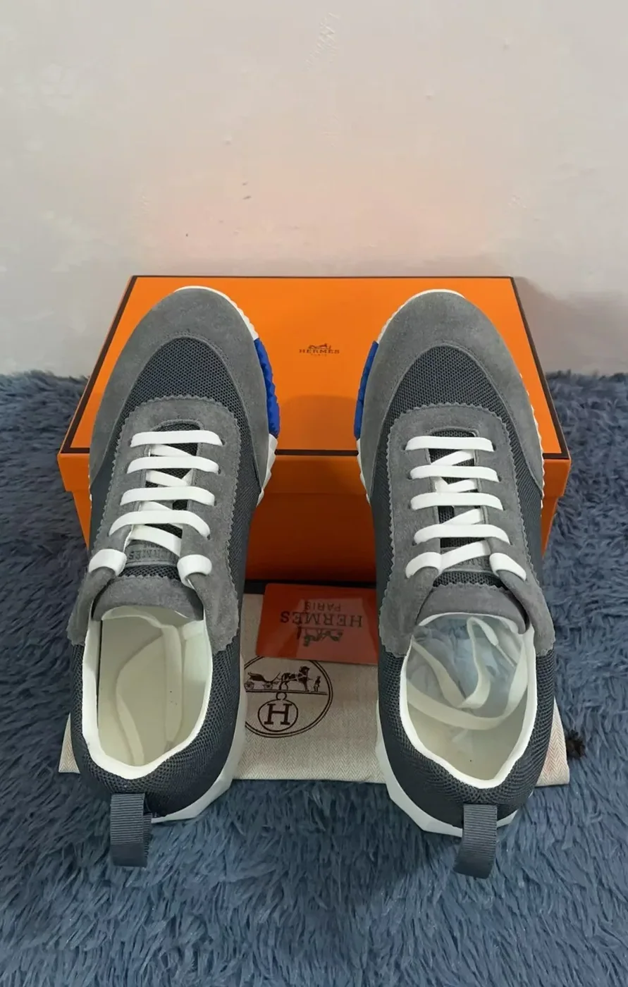 Hermes Bouncing Sneakers Grey