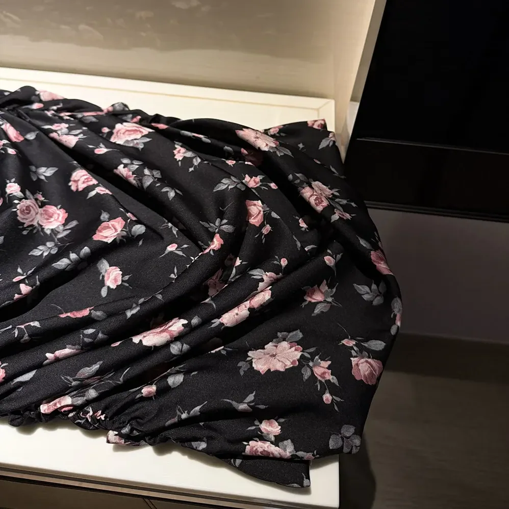 Dolce Gabbana D&G Vintage Rose for Women in Print Draped Dress Dolce Gabbana D&G Vintage Rose for Women in Print Draped Dress