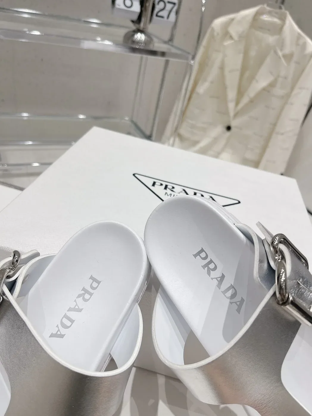 Prada Holster AD Coastal Silver
