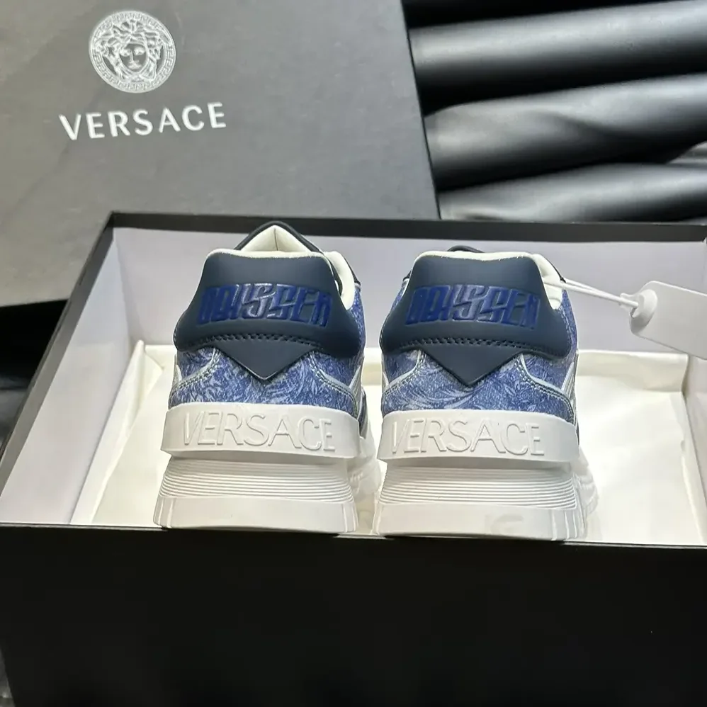 Versace Greca Odissea Sneakers for Unisex Versace Greca Odissea Sneakers for Unisex